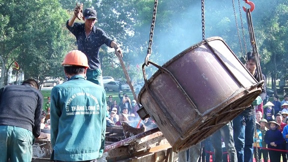 Đúc tượng vua Lê Hoàn bằng đồng nặng 1,6 tấn ảnh 4