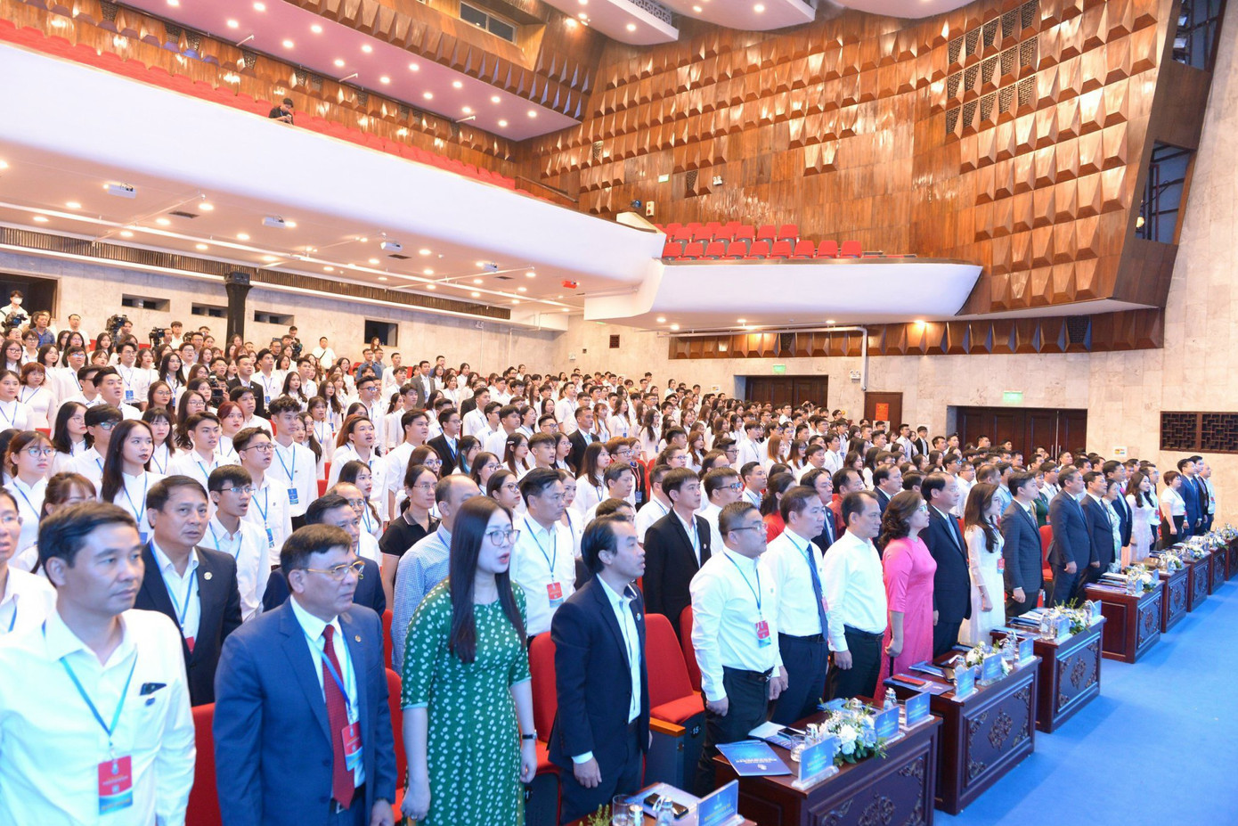 Các đại biểu tham dự phiên trọng thể. Ảnh: Bảo Anh Các đại biểu tham dự phiên trọng thể. Ảnh: Bảo Anh