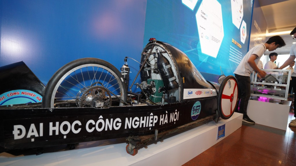 Một trong những mô hình triển lãm ấn tượng tại Đại hội Một trong những mô hình triển lãm ấn tượng tại Đại hội