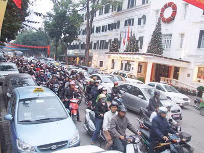Hà Nội đang nỗ lực giải 