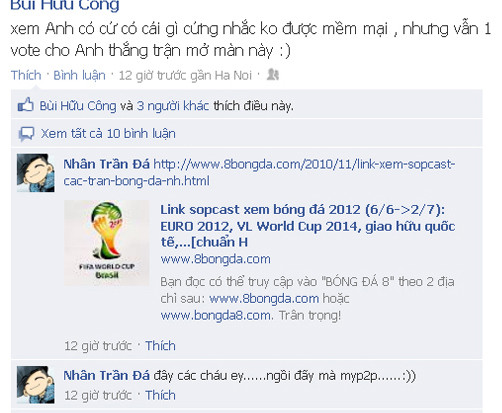 Tình cảm của một fan của đội tuyển Anh