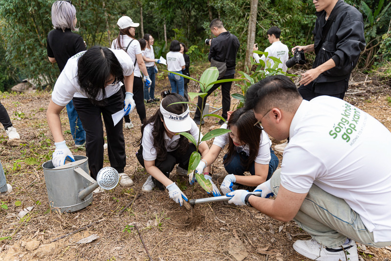 Panasonic tích cực triển khai các hoạt động thiết thực vì môi trường, cung cấp cho khách hàng thêm kiến thức về thiên nhiên, cây trồng
