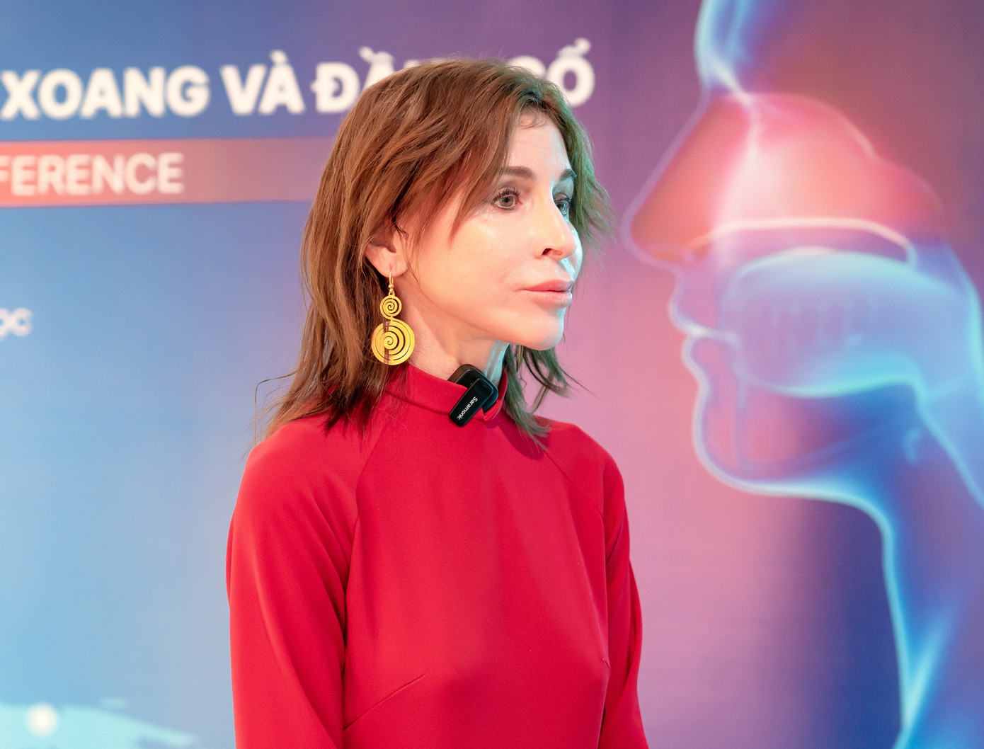 Bà Katrin Kandel, CEO của Tổ chức Facing The World chia sẻ về mục tiêu chương trình