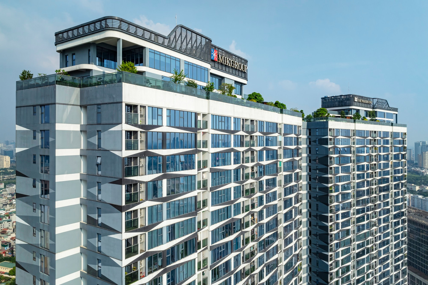 Vườn Nhật trên mái tầng 43 là mảnh ghép hoàn hảo cho không gian sống xanh tại Dự án