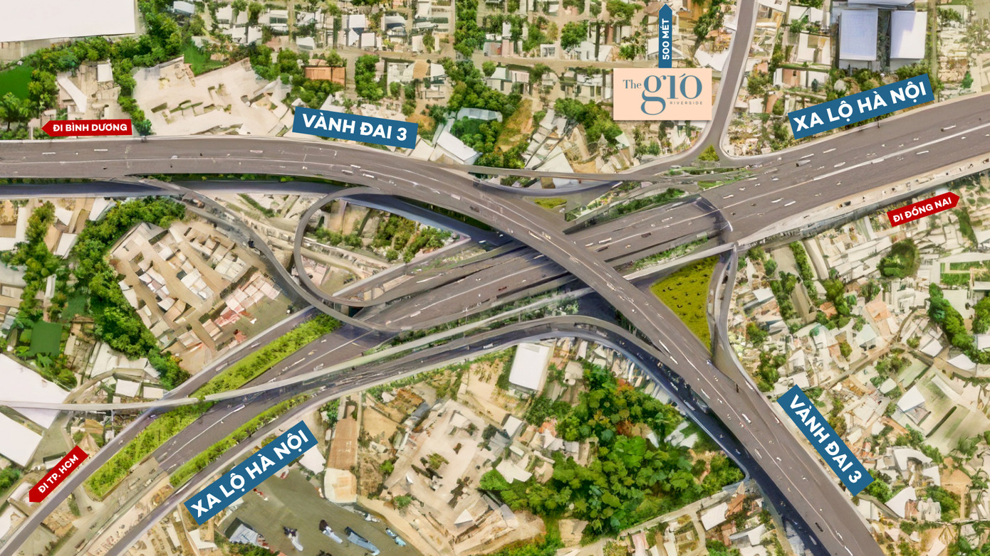 Phối cảnh nút giao Tân Vạn (Xa lộ Hà Nội - Vành Đai 3) Phối cảnh nút giao Tân Vạn (Xa lộ Hà Nội - Vành Đai 3)