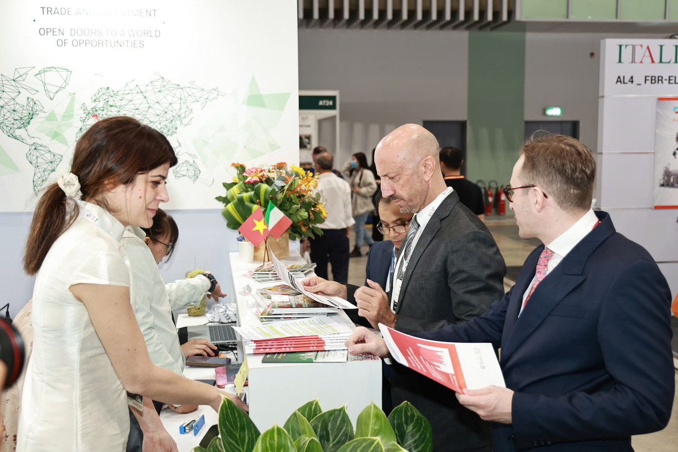 Thương vụ Ý tại Việt Nam tạo nhiều cơ hội để doanh nghiệp Ý và Việt Nam kết nối giao thương. Nguồn: ITA