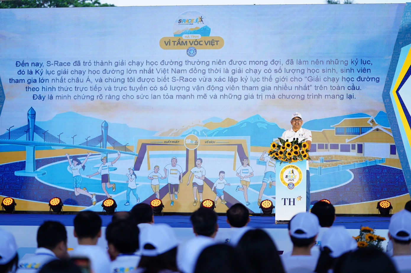 Ông Arghya Mandal – Tổng Giám đốc Công ty Cổ phần Sữa TH phát biểu tại sự kiện Ảnh BTC