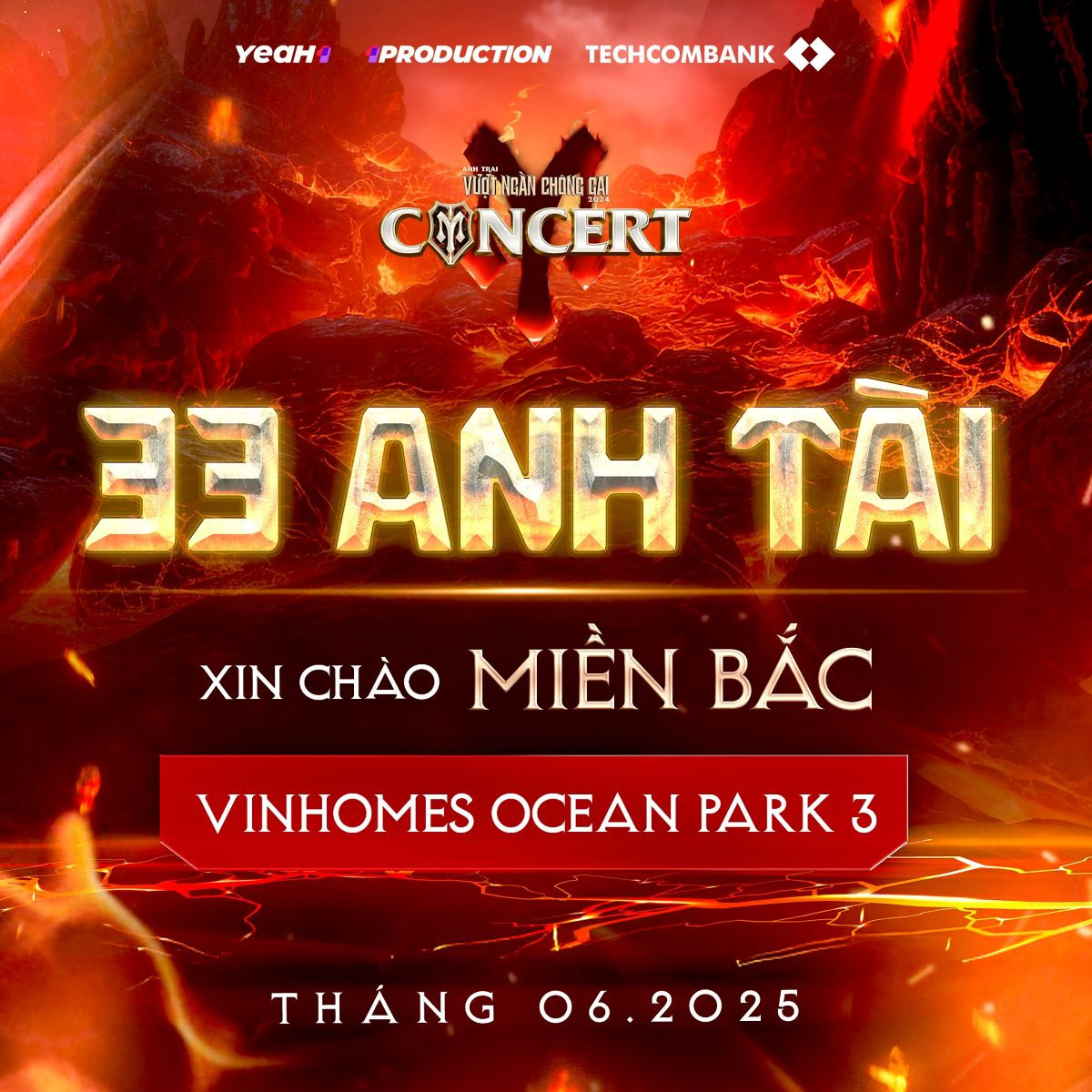 Vinhomes Ocean Park 3 (Ocean City) tiếp tục là điểm đến của concert Anh trai vượt ngàn chông gai