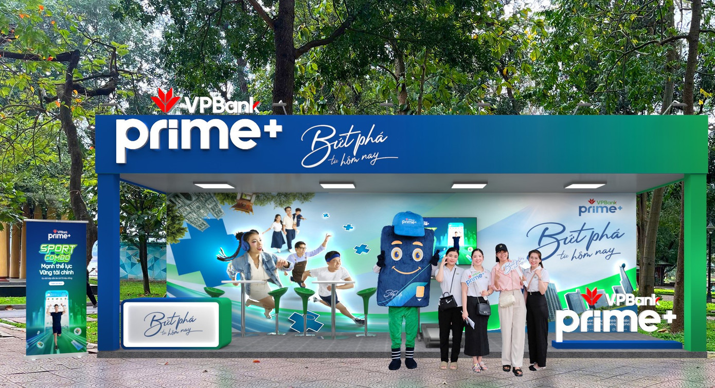 Phối cảnh gian hàng VPBank Prime tại Lễ hội năm nay Phối cảnh gian hàng VPBank Prime tại Lễ hội năm nay