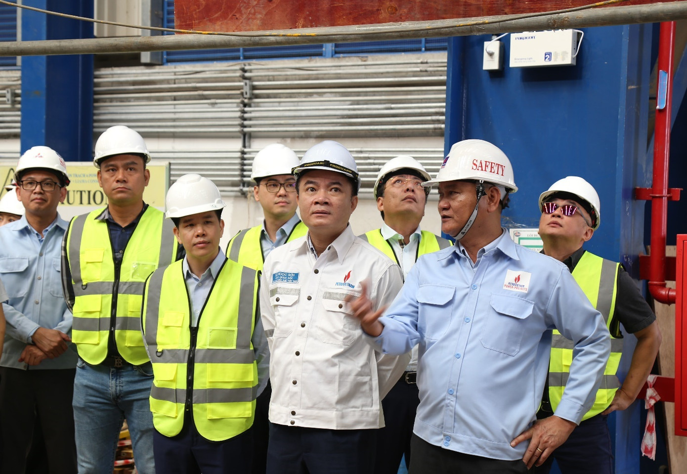 Tổng giám đốc PV GAS tham gia đoàn công tác Petrovietnam đến làm việc tại dự án vào những ngày đầu năm mới 2025