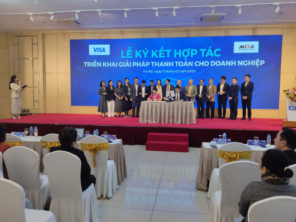 MISA Việt Nam và Tổ chức Visa Việt Nam, Visa Lào ký kết hợp tác về triển khai giải pháp thanh toán cho doanh nghiệp