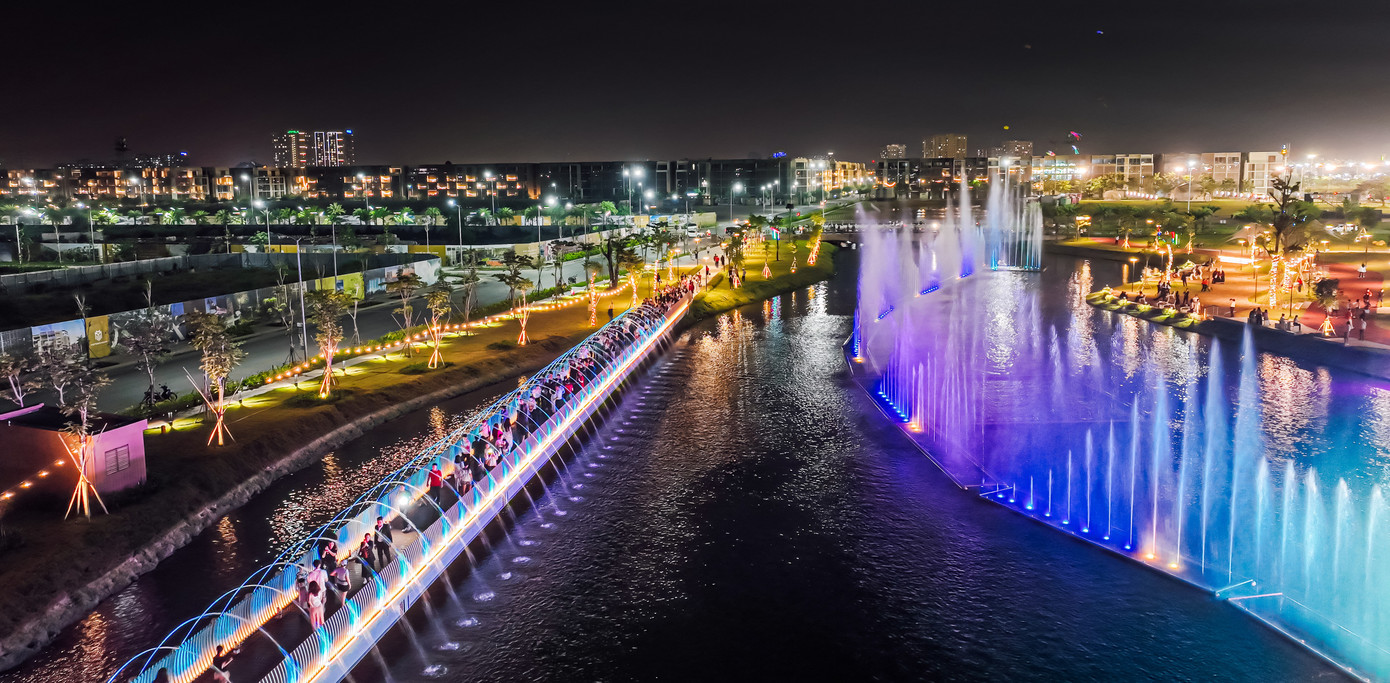 Các khu đô thị mới thu hút người dân với những tiện ích, phong cách sống kết nối, hiện đại. Các khu đô thị mới thu hút người dân với những tiện ích, phong cách sống kết nối, hiện đại.