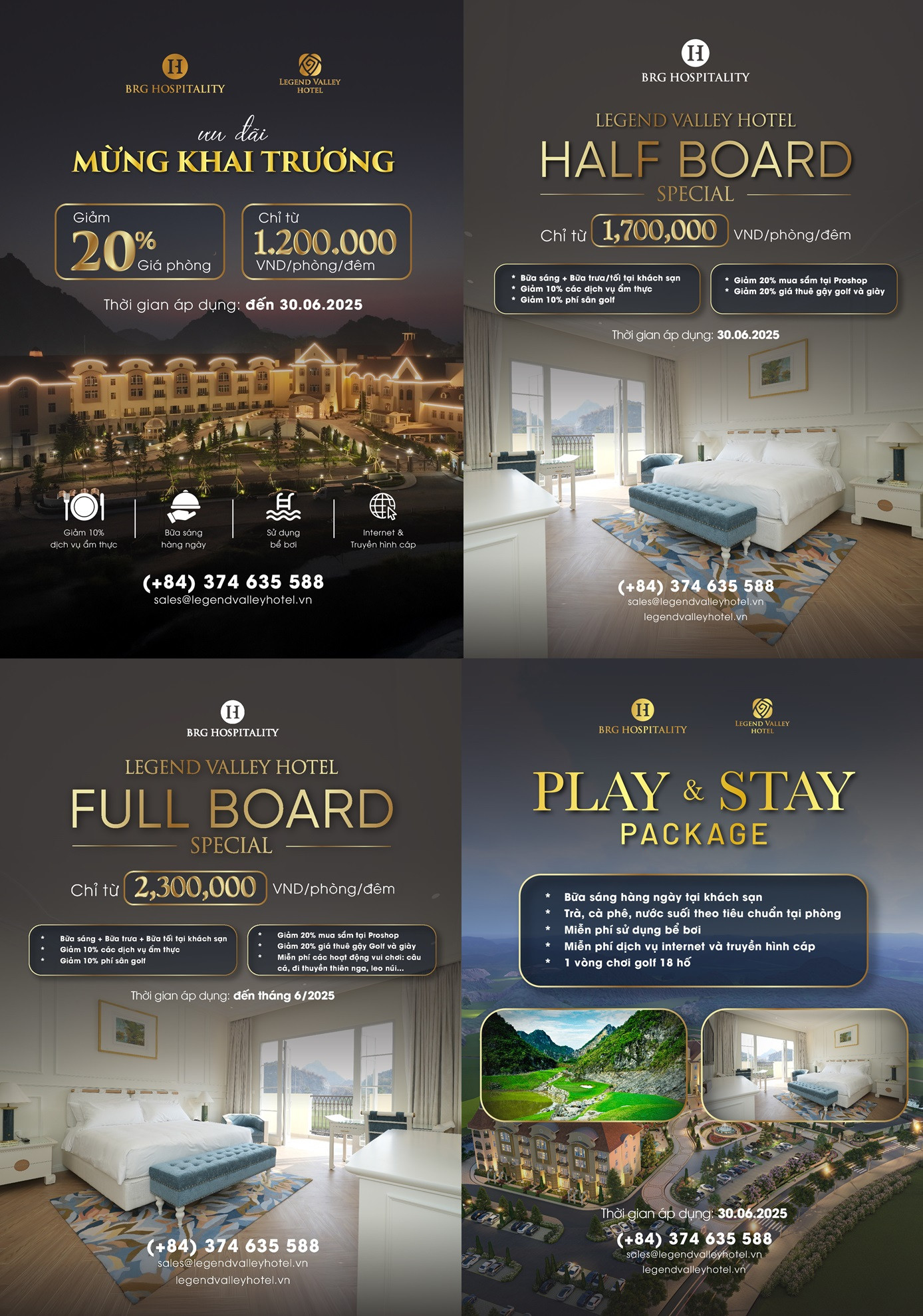 Một số chương trình ưu đãi đang được áp dụng tại khách sạn Legend Valley Một số chương trình ưu đãi đang được áp dụng tại khách sạn Legend Valley