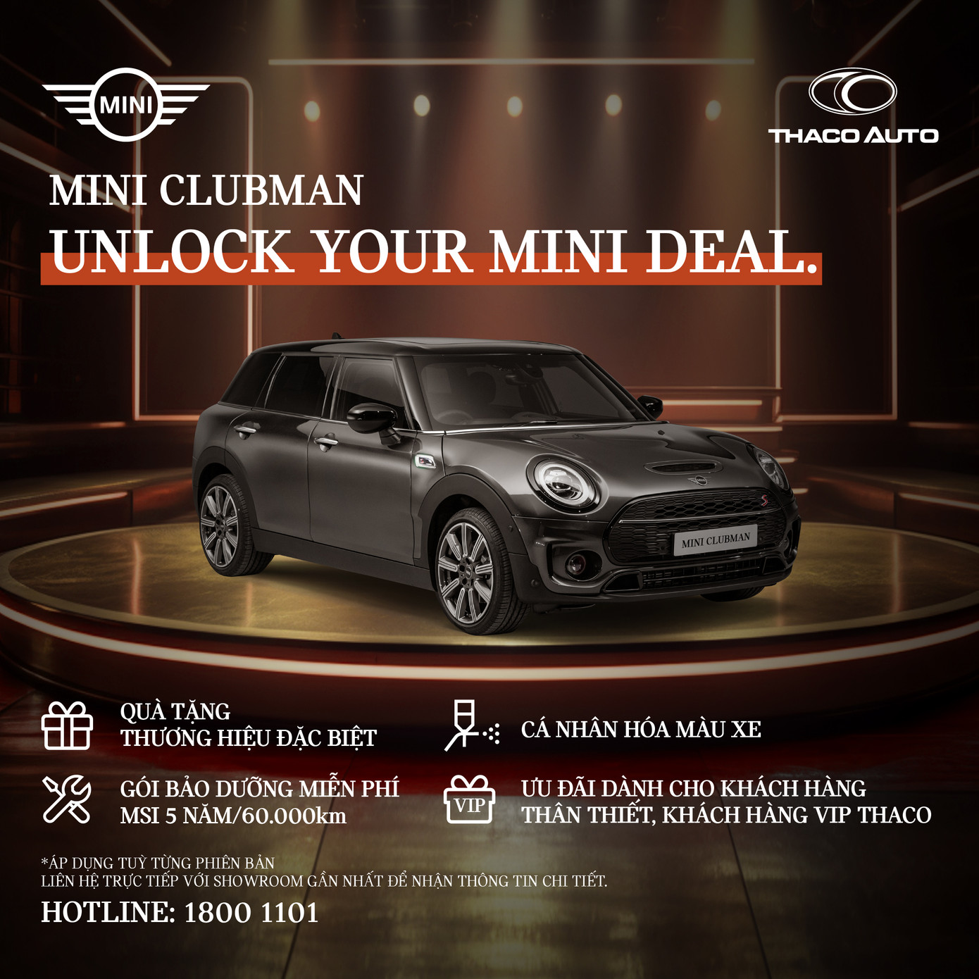 Khách hàng sở hữu MINI Clubman được hưởng nhiều gói ưu đãi, bảo dưỡng chính hãng từ MINI Khách hàng sở hữu MINI Clubman được hưởng nhiều gói ưu đãi, bảo dưỡng chính hãng từ MINI