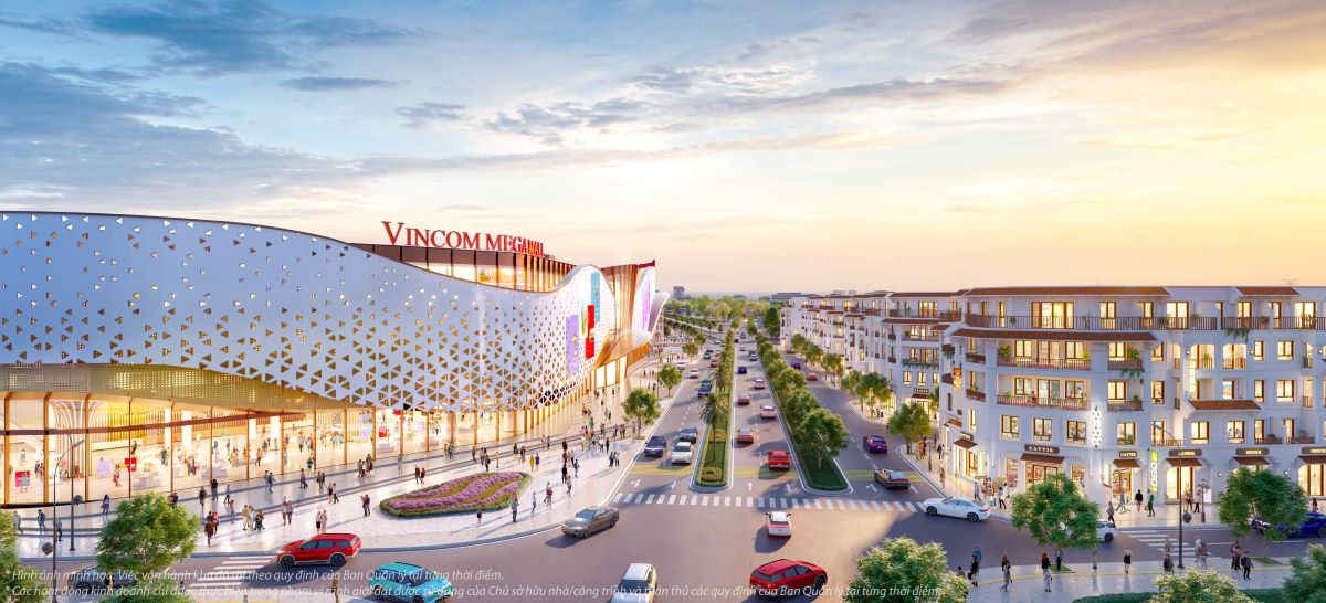 Vincom Mega Mall sẽ là đòn bẩy cho hoạt động kinh doanh của nhà phố Vinhomes Global Gate