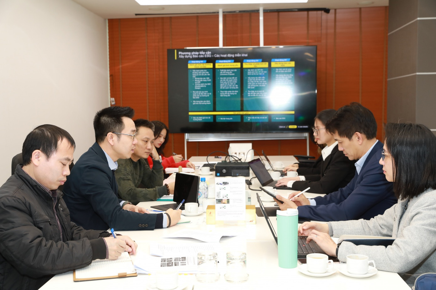 Toàn cảnh buổi làm việc