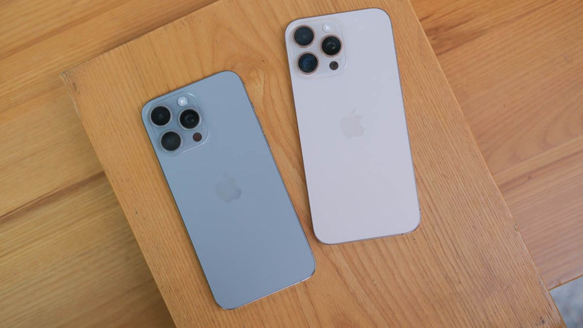 Cả iPhone 16 Pro Max và 15 Pro Max đều sở hữu khung titan bền bỉ