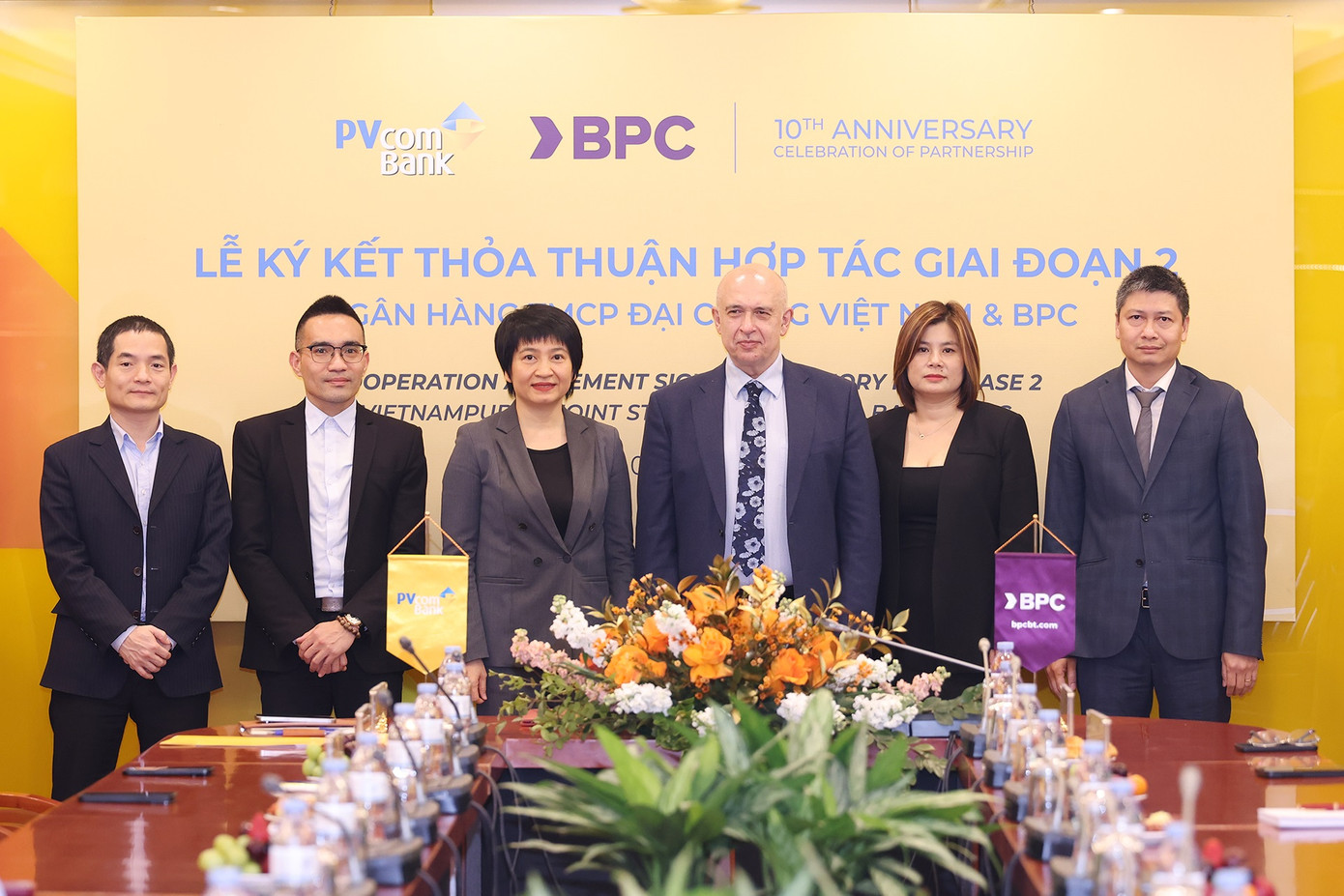 PVcomBank và BPC ký kết thỏa thuận hợp tác giai đoạn mới sau một thập kỷ đồng hành ảnh 1 PVcomBank và BPC ký kết thỏa thuận hợp tác giai đoạn mới sau một thập kỷ đồng hành ảnh 1