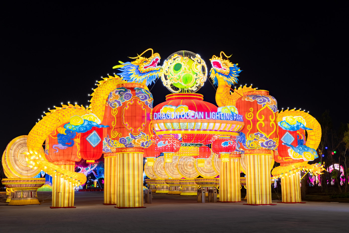 Công viên Ánh sáng Đồi Rồng - Dragon Ocean Lighting Park Công viên Ánh sáng Đồi Rồng - Dragon Ocean Lighting Park
