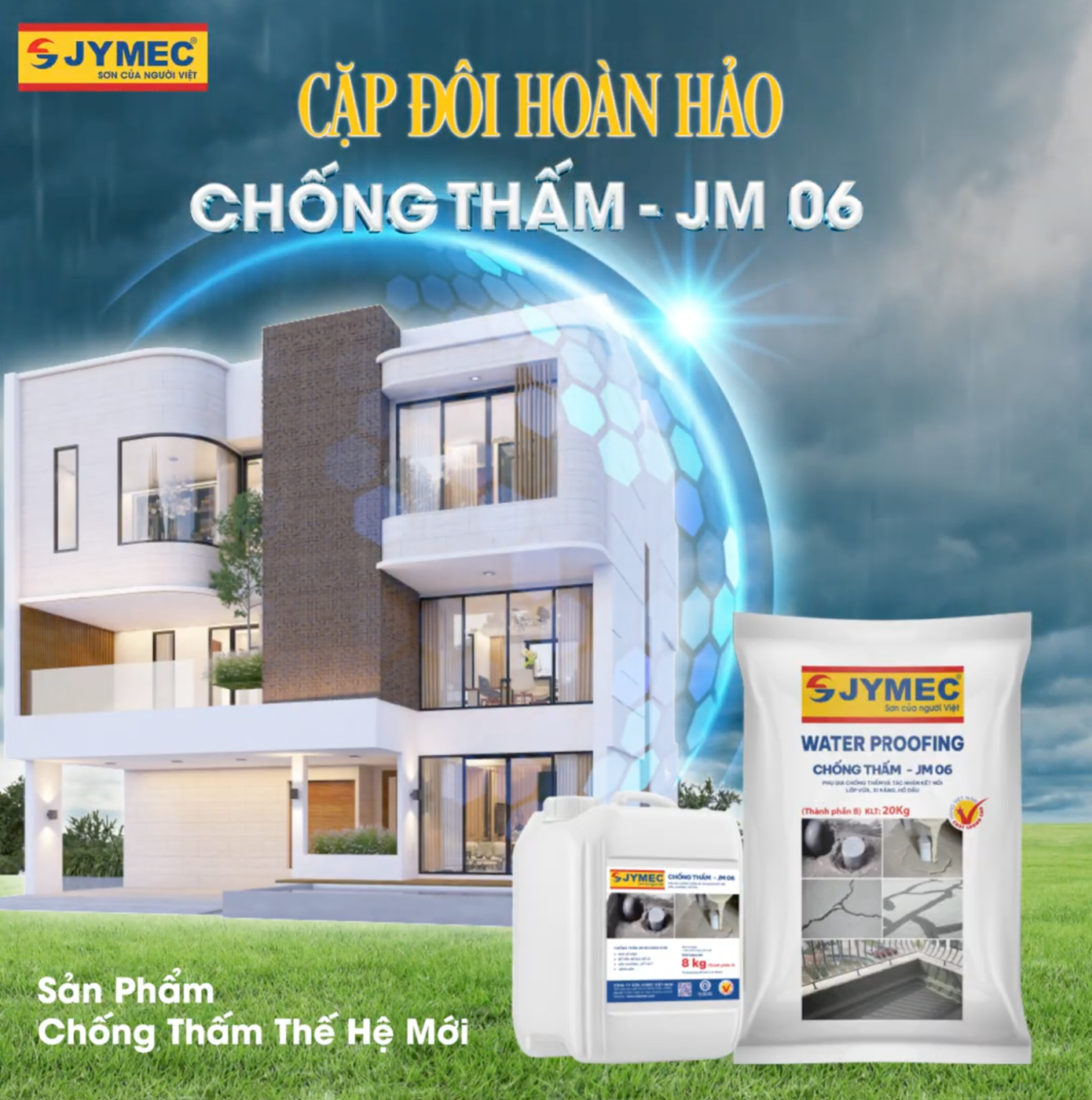 Sản phẩm chống thấm thế hệ mới Sản phẩm chống thấm thế hệ mới