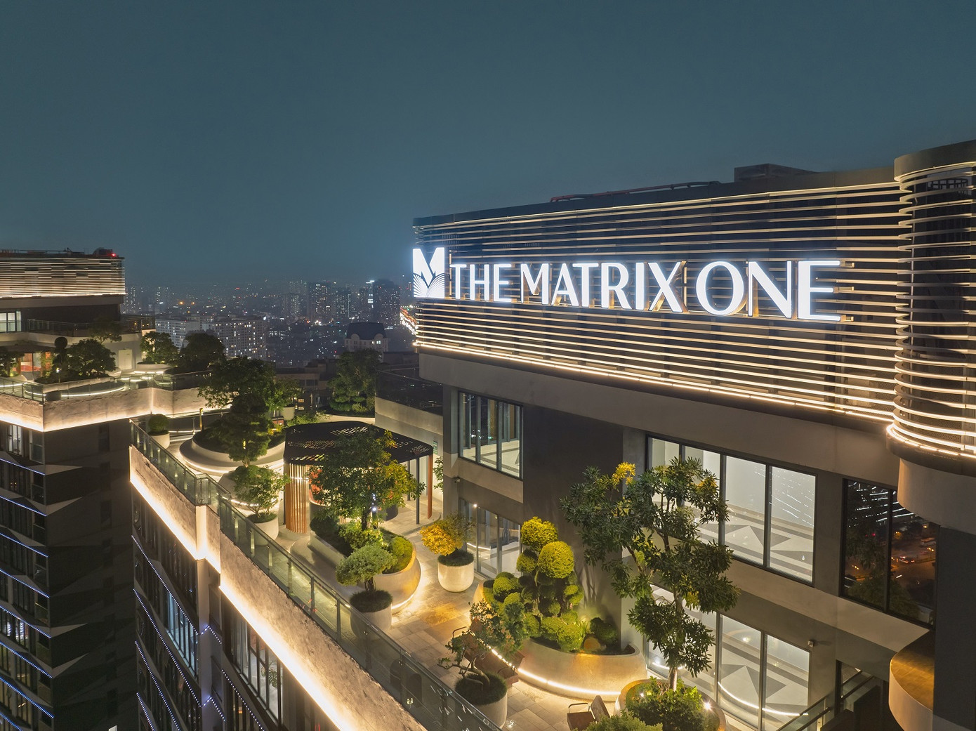 Không gian xanh tại tầng 43 The Matrix One Không gian xanh tại tầng 43 The Matrix One