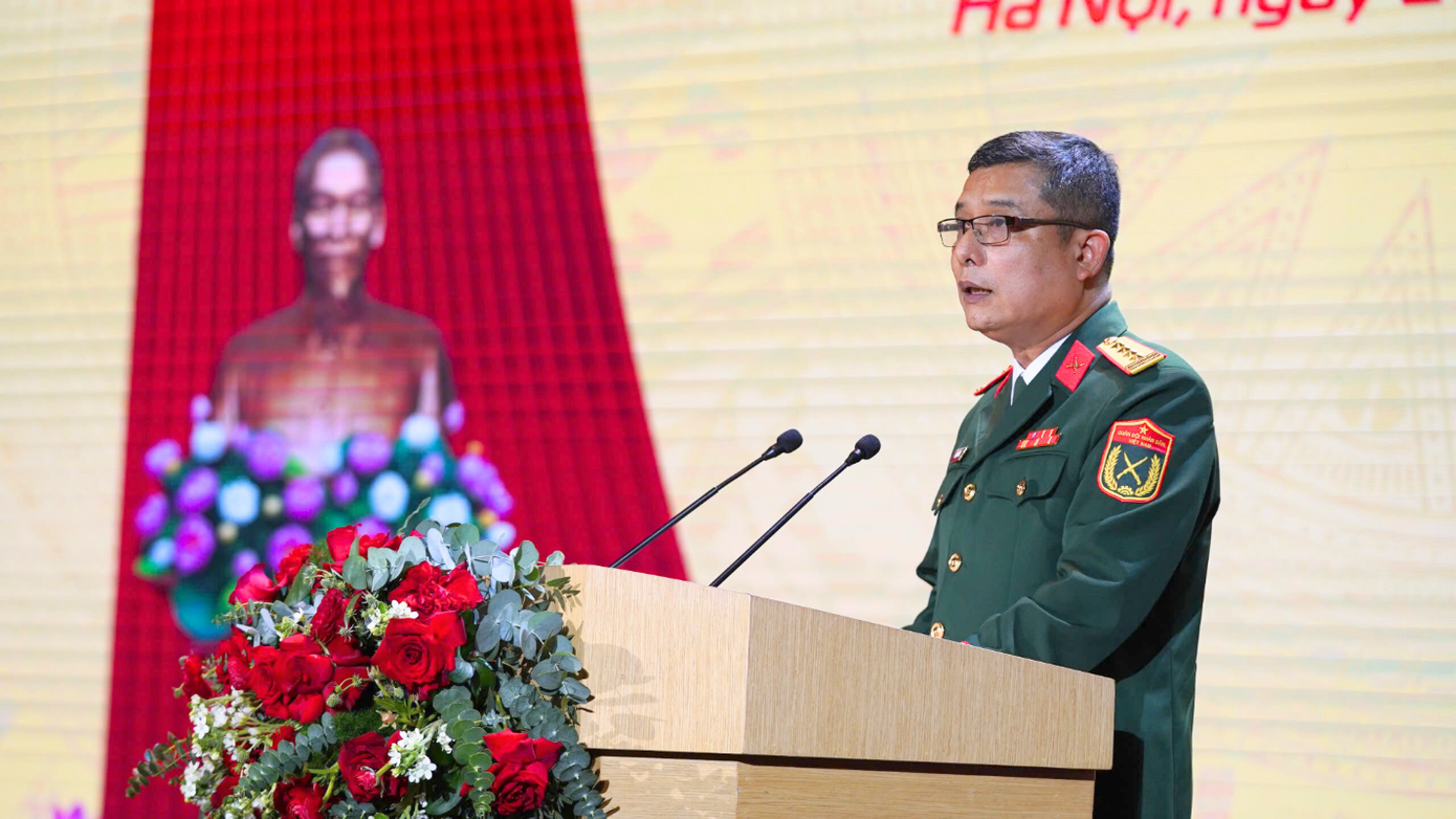 Đáp từ Thứ trưởng Bộ Quốc phòng, Đại tá Đỗ Mạnh Hùng, Chủ tịch HĐQT công ty cam kết sẵn sàng hoàn thành nhiệm vụ được giao và tiếp tục song hành, vươn mình cùng đất nước Đáp từ Thứ trưởng Bộ Quốc phòng, Đại tá Đỗ Mạnh Hùng, Chủ tịch HĐQT công ty cam kết sẵn sàng hoàn thành nhiệm vụ được giao và tiếp tục song hành, vươn mình cùng đất nước