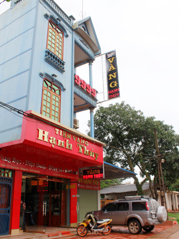 Toàn cảnh tiệm vàng Hạnh Thúy