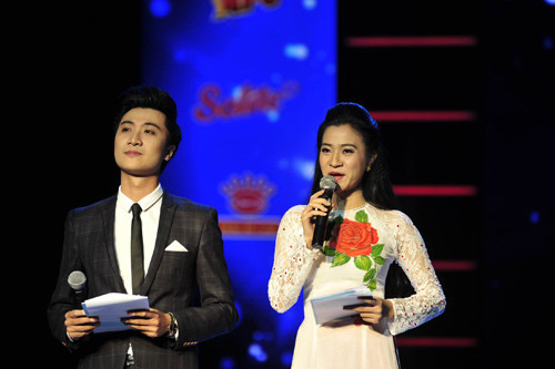 Cặp đôi MC của đêm chung kết