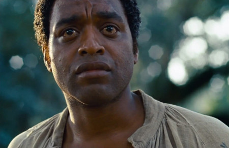 Hình ảnh nhân vật Solomon Northup do diễn viên da màu Ejiofor thủ vai trong phim 12 years a Slave