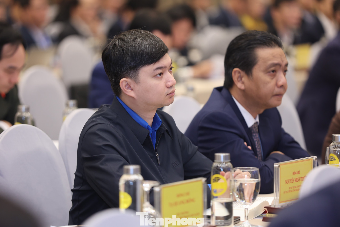 Bí thư T.Ư Đoàn Nguyễn Minh Triết (bìa trái) tham dự Hội thảo khoa học quốc gia 80 năm Đề cương về Văn hóa Việt Nam. Ảnh: Như Ý. Bí thư T.Ư Đoàn Nguyễn Minh Triết (bìa trái) tham dự Hội thảo khoa học quốc gia 80 năm Đề cương về Văn hóa Việt Nam. Ảnh: Như Ý.