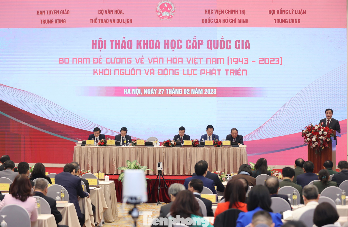 Toàn cảnh Hội thảo quốc gia 80 năm Đề cương về Văn hóa Việt Nam. Ảnh: Như Ý. Toàn cảnh Hội thảo quốc gia 80 năm Đề cương về Văn hóa Việt Nam. Ảnh: Như Ý.