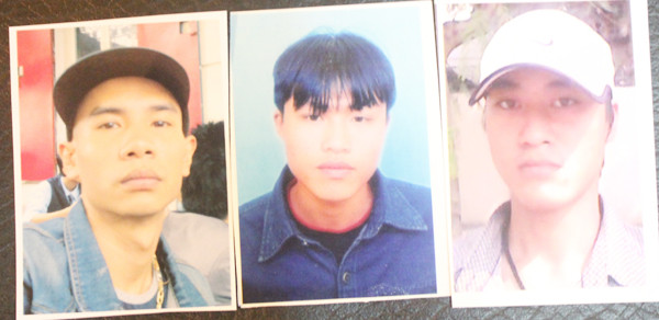 Ba trong số năm kẻ bị công an ra lệnh bắt 