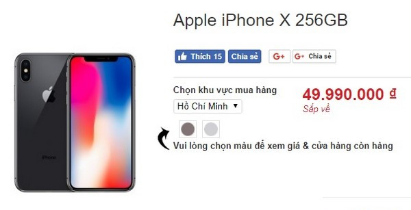 Dính nhiều lỗi, giá iPhone X “đảo chiều” chóng mặt ảnh 2
