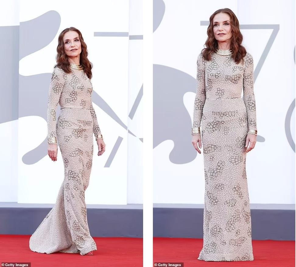 Minh tinh gạo cội Pháp Isabelle Huppert.