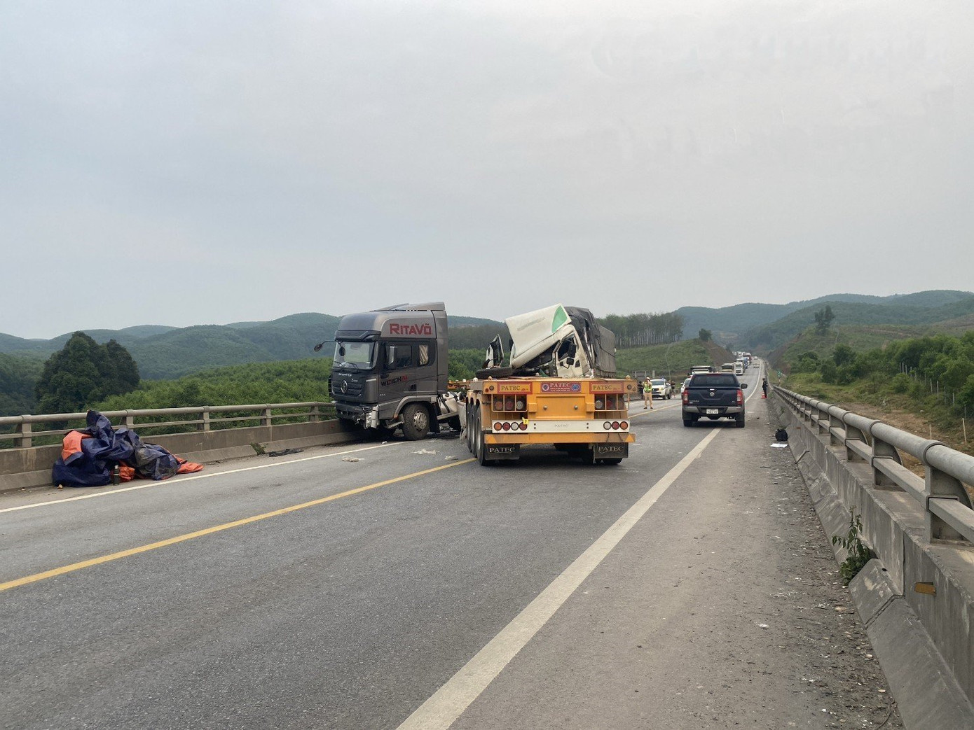 Hình ảnh hiện trường vụ việc