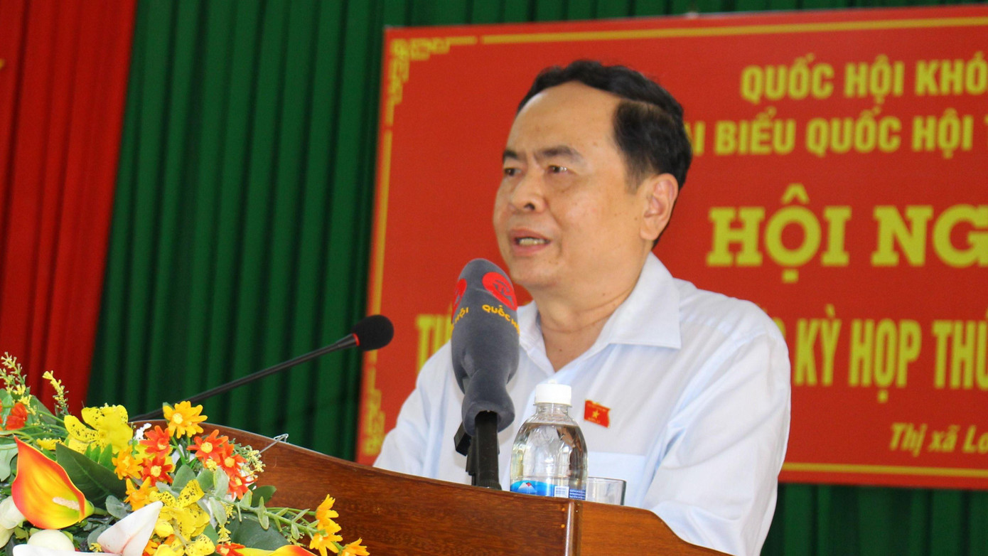 Phó Chủ tịch Thường trực Quốc hội Trần Thanh Mẫn phát biểu tại hội nghị. Phó Chủ tịch Thường trực Quốc hội Trần Thanh Mẫn phát biểu tại hội nghị.