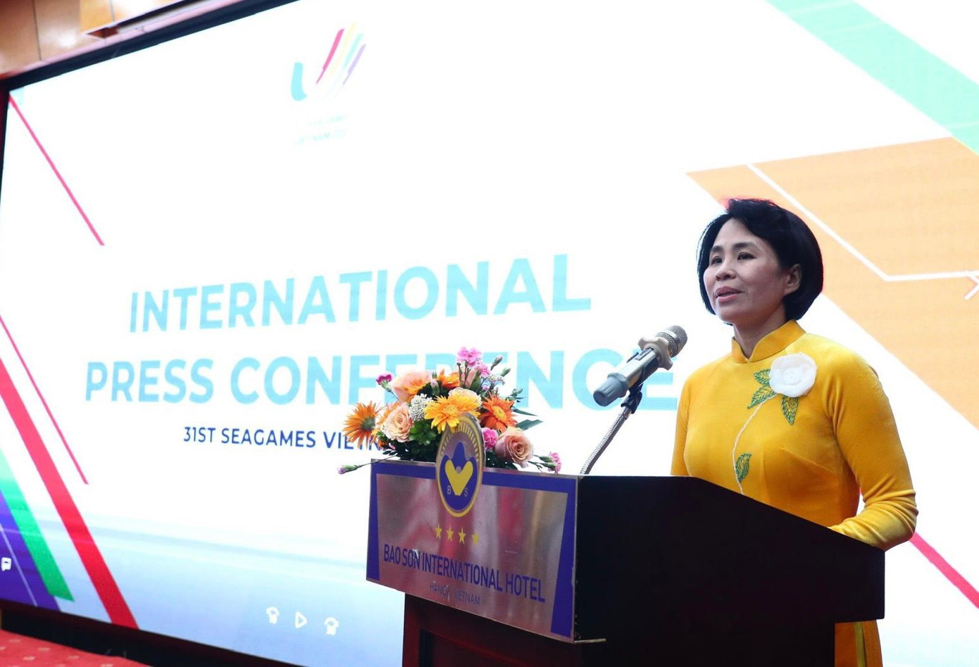 Phó Tổng cục trưởng Tổng cục TDTT Lê Thị Hoàng Yến