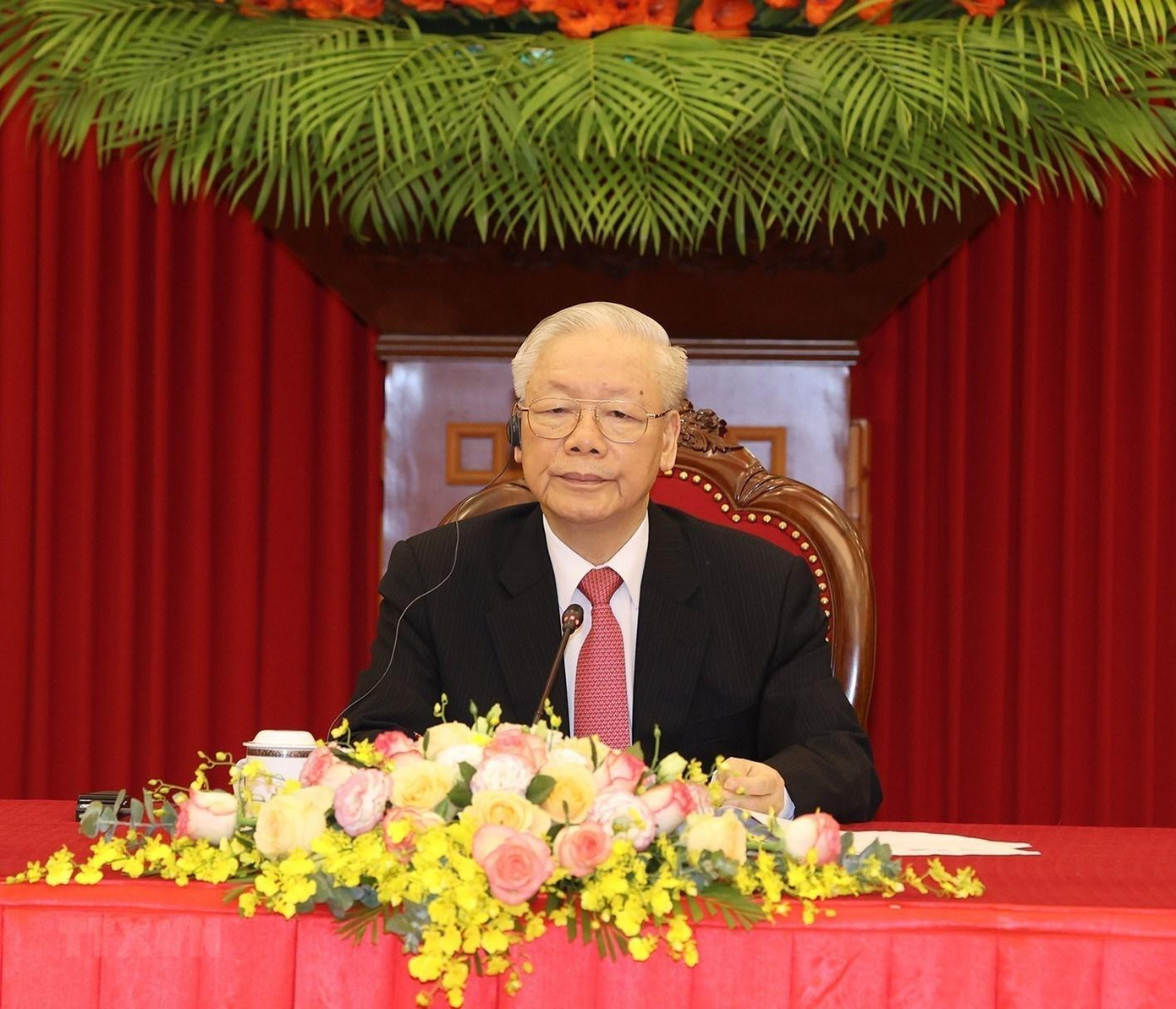 Tổng Bí thư Nguyễn Phú Trọng điện đàm với Thủ tướng Cộng hòa Ấn Độ, lãnh đạo Đảng Nhân dân Ấn Độ Narendra Modi. Ảnh: Trí Dũng/TTXVN Tổng Bí thư Nguyễn Phú Trọng điện đàm với Thủ tướng Cộng hòa Ấn Độ, lãnh đạo Đảng Nhân dân Ấn Độ Narendra Modi. Ảnh: Trí Dũng/TTXVN