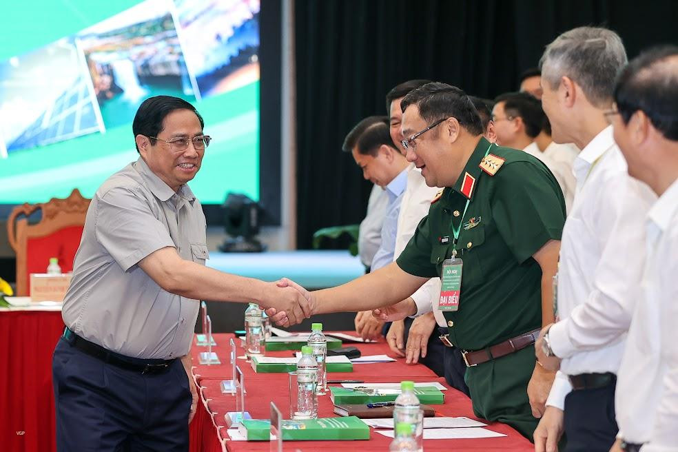 Thủ tướng Phạm Minh Chính và các đại biểu dự hội nghị. Ảnh: VGP Thủ tướng Phạm Minh Chính và các đại biểu dự hội nghị. Ảnh: VGP