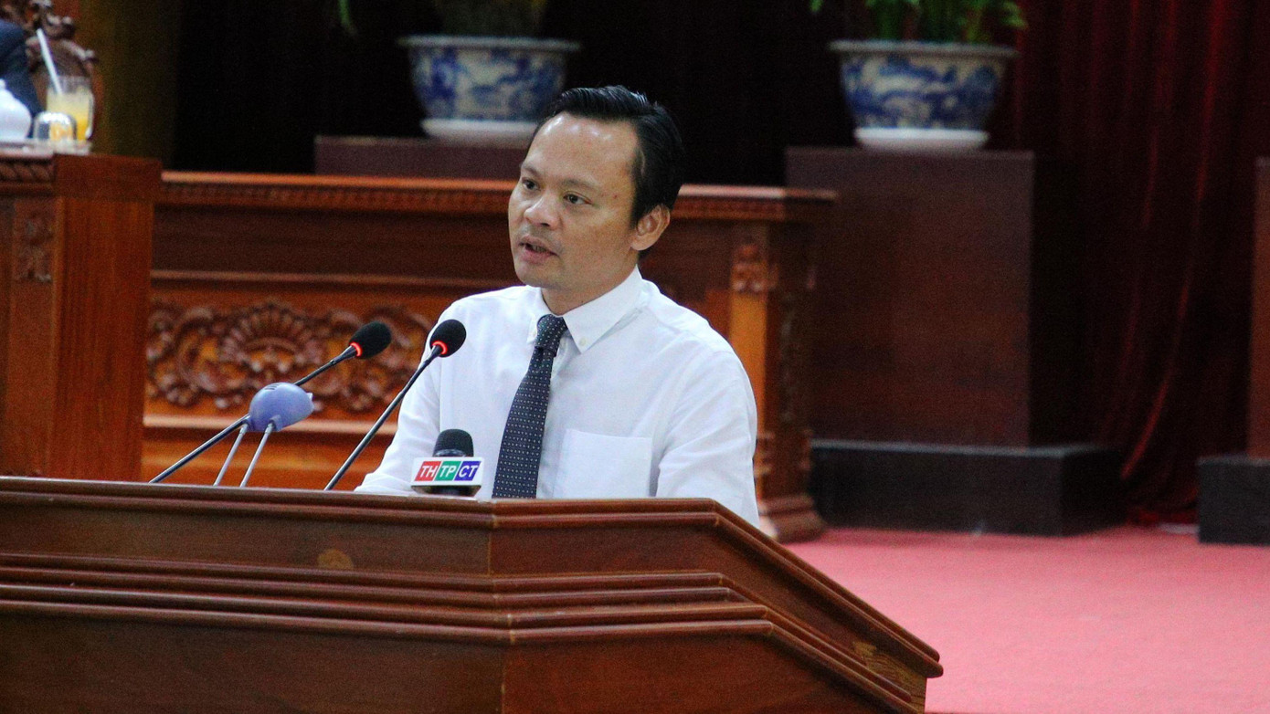 Ông Hoàng Quốc Cường, Giám đốc Sở Y tế TP Cần Thơ. Ông Hoàng Quốc Cường, Giám đốc Sở Y tế TP Cần Thơ.