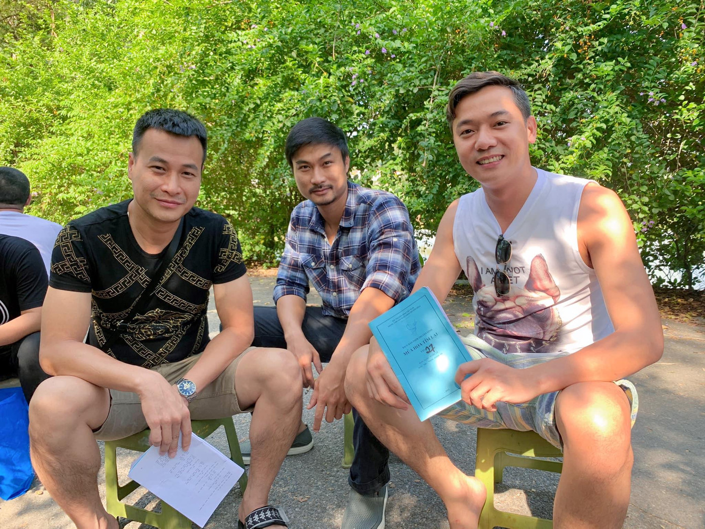 Diễn viên Anh Đức, Duy Hưng, Việt Bắc.