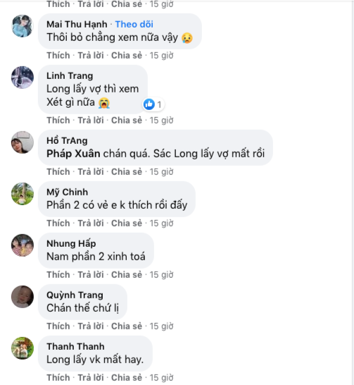 Một số bình luận của khán giả.