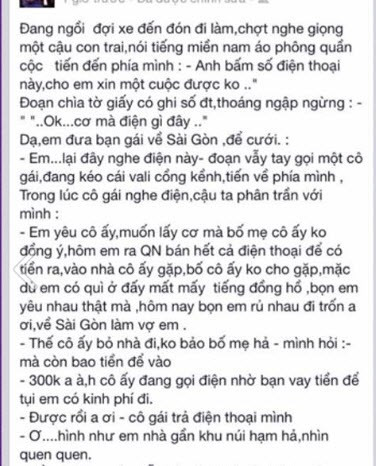 Cùng bạn gái xinh trốn vào Sài Gòn đám cưới với 300 ngàn đồng ảnh 1