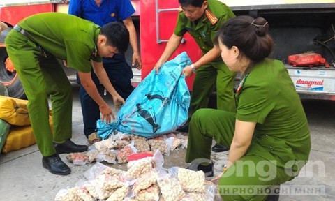 Thực phẩm Trung Quốc hôi thối tràn về miền Tây ảnh 2