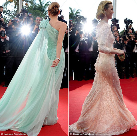 Những bộ đầm dạ hội cầu kỳ của Hollywood gây ấn tượng trên thảm đỏ LHP Cannes 2012. Những bộ đầm dạ hội cầu kỳ của Hollywood gây ấn tượng trên thảm đỏ LHP Cannes 2012