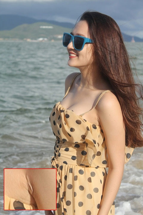 Một trong những bức ảnh làm dấy lên nghi án 