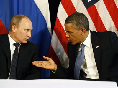 Tổng thống Putin và Tổng thống Obama tại Hội nghị Thượng đỉnh khối G – 8