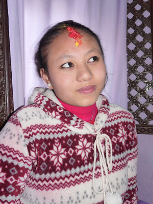 Nữ thần sống Chanira trở lại làm thường dân. Ảnh: Khánh Huyền