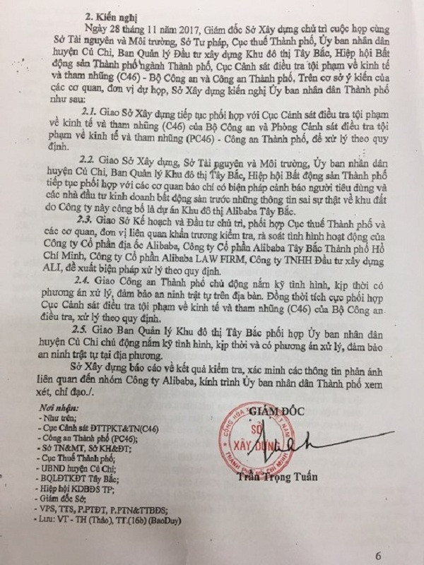 Bán dự án 'bánh vẽ': Khách hàng tính khởi kiện địa ốc Alibaba ảnh 4