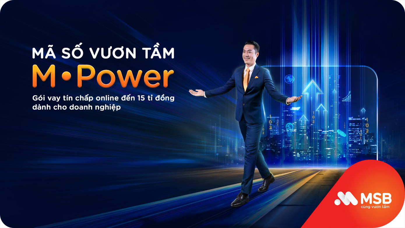 Gói vay tín chấp online M-power là giải pháp có 1-0-2 cho doanh nghiệp vừa và nhỏ. Gói vay tín chấp online M-power là giải pháp có 1-0-2 cho doanh nghiệp vừa và nhỏ.